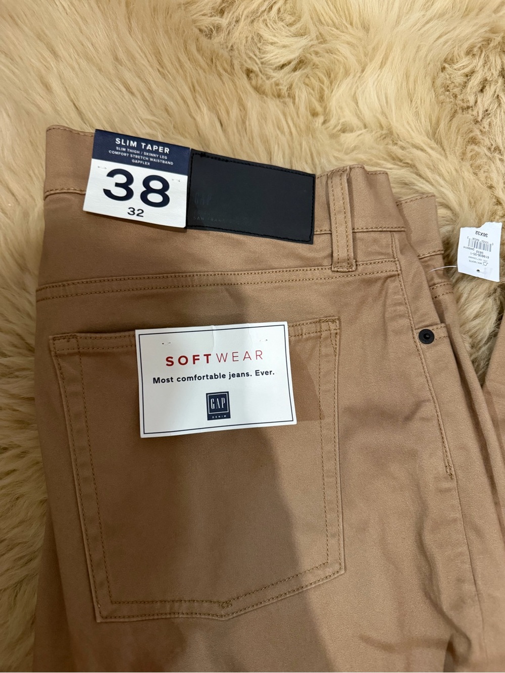 GAP Men’s Slim Taper Chinos in Tan